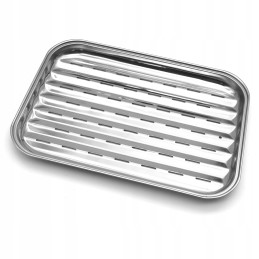 Daugkartinio naudojimo 4 mm storio plieninis bbq grilio padėklas