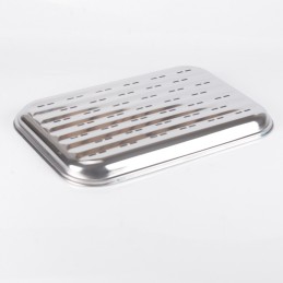 Daugkartinio naudojimo 4 mm storio plieninis bbq grilio padėklas