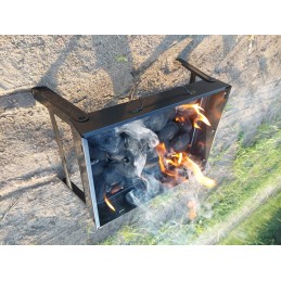 ️Nešiojama turistinė sodo kepsninė ️