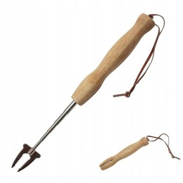 Ištraukiamos pagaliukai dešrelėms kepti ant ugnies