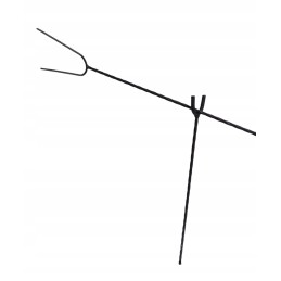 Lazdelės, laužo lazdos, grilio šakutė, dešrelių šakutės, 100 cm, 10 vnt