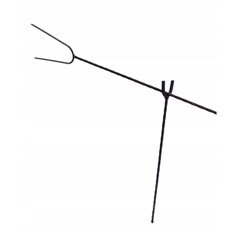 Lazdelės, laužo lazdos, grilio šakutė, dešrelių šakutės, 100 cm, 10 vnt