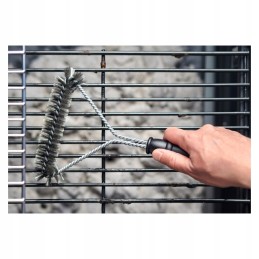 Grilio šepetys grilio grotelėms valyti