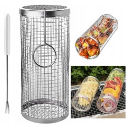 Susuktas grilio krepšelis 9 x 20 cm