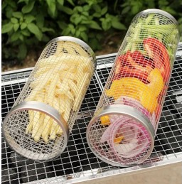 Susuktas grilio krepšelis 9 x 20 cm