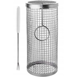 Susuktas grilio krepšelis 9 x 20 cm