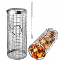 Susuktas grilio krepšelis 9 x 20 cm