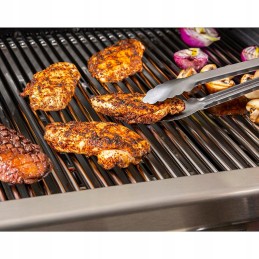 Geros grilio žnyplės grillpro plieninės grilio žnyplės 40 cm