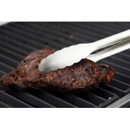 Geros grilio žnyplės grillpro plieninės grilio žnyplės 40 cm