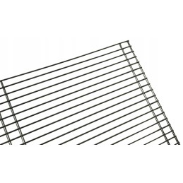 Chromuotos stačiakampės grilio grotelės 58 x 30 cm, grotelių pagrindas