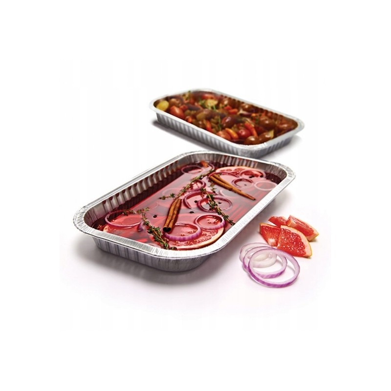 Broil King aliuminio padėklas, siauras, 3 vnt