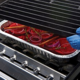 Broil King aliuminio padėklas, siauras, 3 vnt