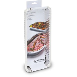 Broil King aliuminio padėklas, siauras, 3 vnt