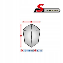 Grilio dangtis – apvalus