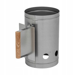 Kaminas šašlykinės uždegimui - anglis, briketai 17 cm