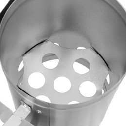 Kaminas šašlykinės uždegimui - anglis, briketai 17 cm