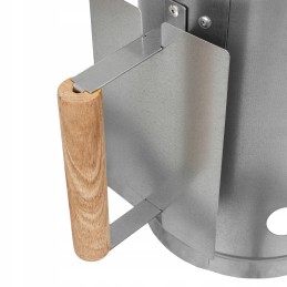 Kaminas šašlykinės uždegimui - anglis, briketai 17 cm