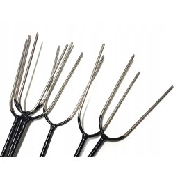 Šakės, nerūdijančio plieno ugnies lazdos, 100 vnt., 10 vnt