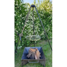 Cinkuota grandinėlė 350 cm, komplektas pakabinamoms grotelėms fi 50 60 cm liuksai