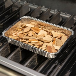 Obuolių drožlės griliui rūkymo drožlės grillpro 00230 medžio drožlės