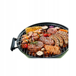 Grilio grotelės, krepšys mėsai, žuviai, daržovėms kepti, uždaros, plieninės grotelės