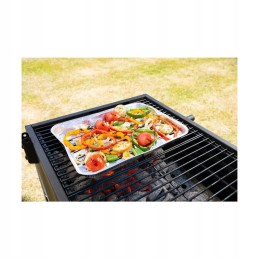 Aliuminio padėklai 5 vnt 34 x 23 cm natūraliam griliui