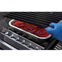 Siauras aliumininis padėklas 3 vnt 50419