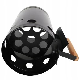 Kaminas šašlykinei uždegti, anglių laužas, didelis briketinis ugnies starteris