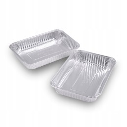 Aliuminio padėklas, skirtas kepti ant grotelių karaliaus barono