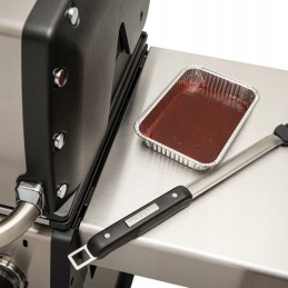 Aliuminio padėklas, skirtas kepti ant grotelių karaliaus barono