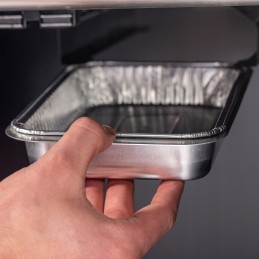 Aliuminio padėklas, skirtas kepti ant grotelių karaliaus barono