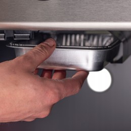 Aliuminio padėklas, skirtas kepti ant grotelių karaliaus barono