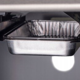 Aliuminio padėklas, skirtas kepti ant grotelių karaliaus barono