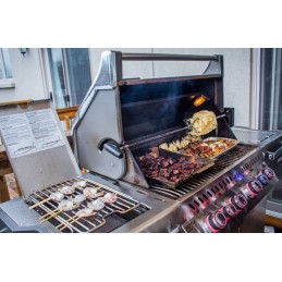 Napoleono mediniai iešmai, bambukiniai iešmai, ilgis 30 cm