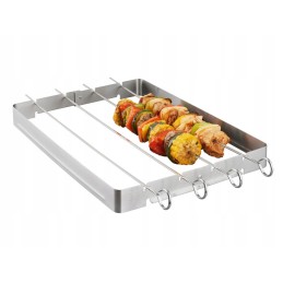 Meister grill kebabo lazdelės 44 cm 4 vnt