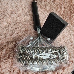 Vielinių grotelių valymo šepetys