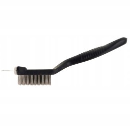 Grandiklio šepetys su grandikliu grilio grotelėms valyti, valiklis 2 viename