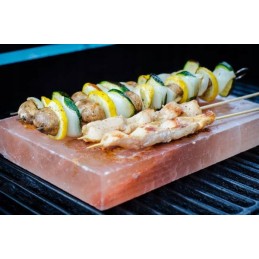 Druskos lenta maistui kepti, grotelių padėklas