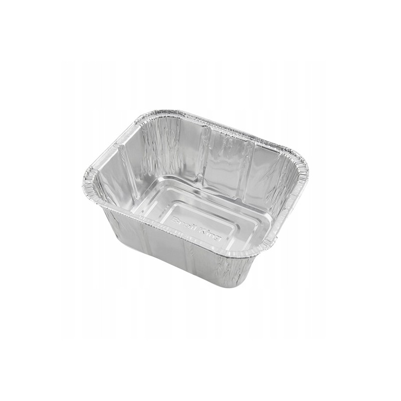 Aliuminio kepsnių karaliaus riebalų padėklas, 3 vnt