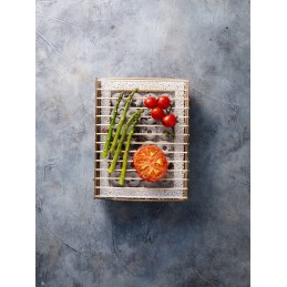 Ekologiškos nešiojamos anglies kepsninės 30x23cm