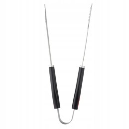 Grilio stalo įrankių rinkinys - nerūdijančio plieno su dėklu