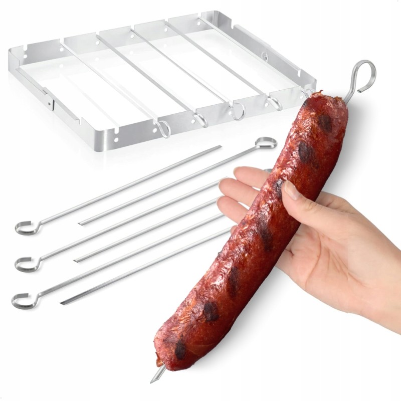 Iešmeliai su plieniniu rėmu - 7 elementų rinkinys