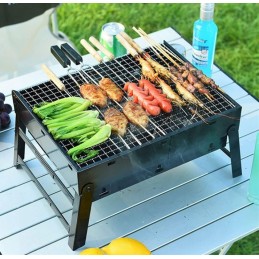 ️ Sulankstomos turistinės anglies kepsninės