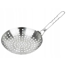 Nerūdijančio plieno grilio padėklas, Meister grilis, apvalus, 28 x 28 cm