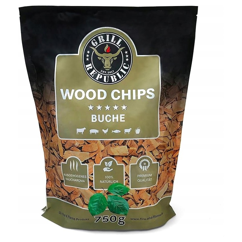 Aukščiausios kokybės Grill Republic rūkymo traškučiai