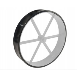 Guminiai ratų gaubtai griliui