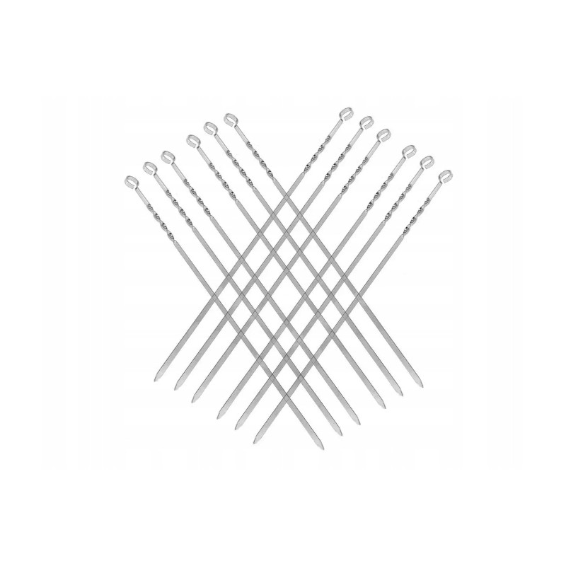 Nerūdijančio plieno iešmeliai BBQ griliui