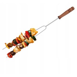 Šakutė, iešmo pagaliukas šašlykams, 52 cm x 7 vnt