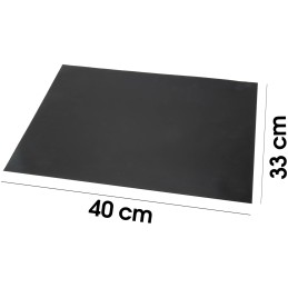 Ruhhy grilio kilimėliai 33x40 cm juodi 5 vnt