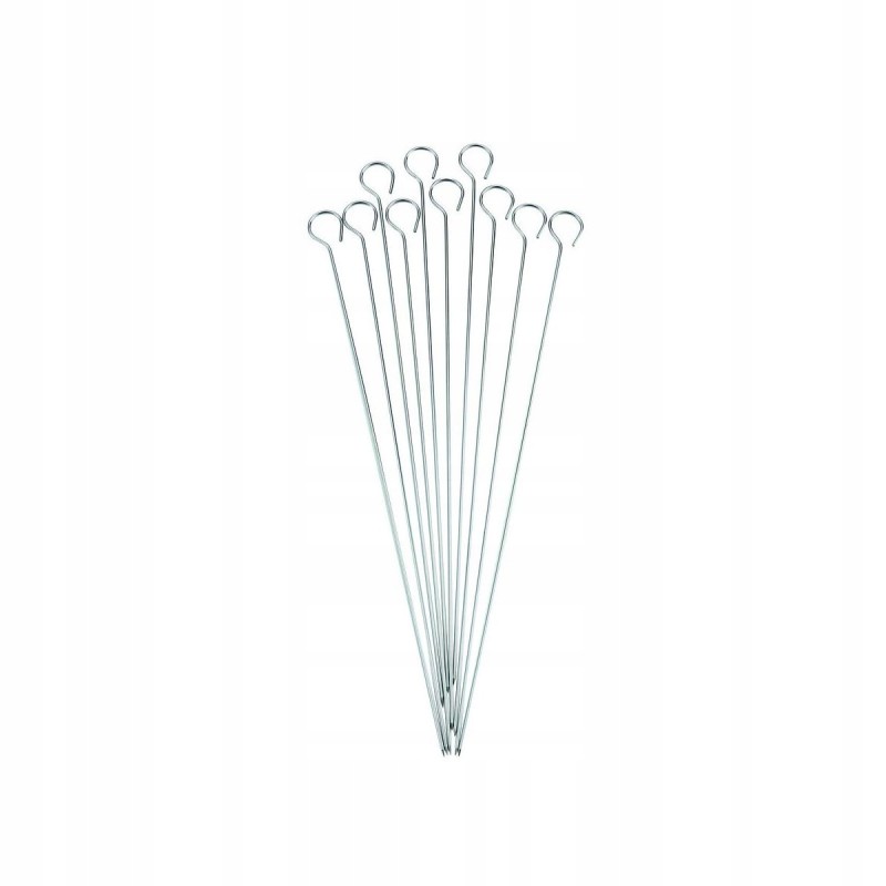 Grilio iešmeliai iešmams 40 cm 10 vnt